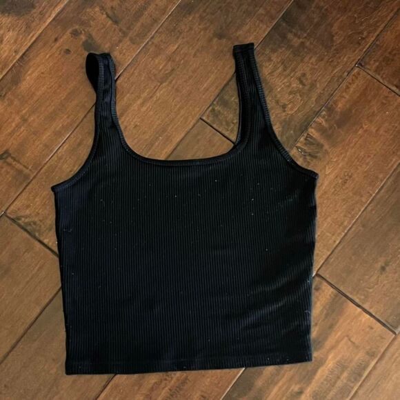 Hollister Tops - Hollister-co Women's Black Tank Size S